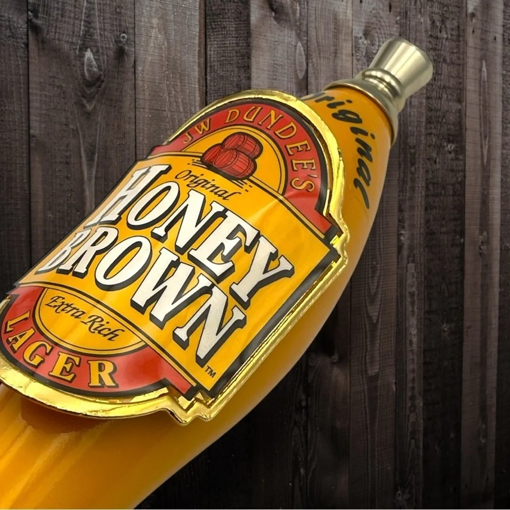 Honey Brown Lager Beer Tap Handle NIB!